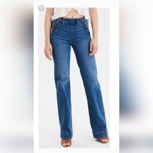 In Search Of - American Eagle Wide Leg Sailor Jeans